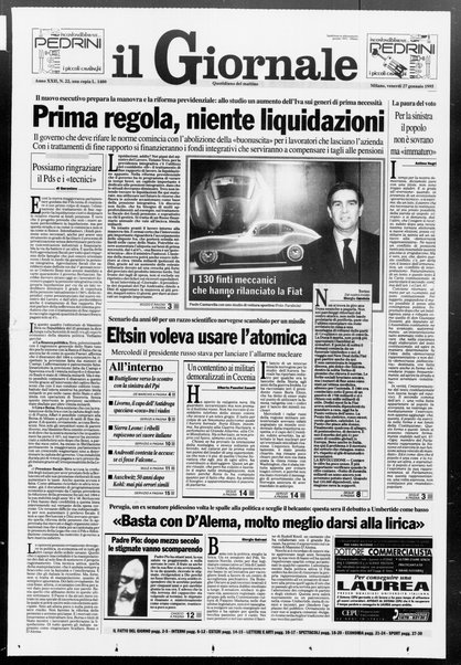 Il giornale : quotidiano del mattino